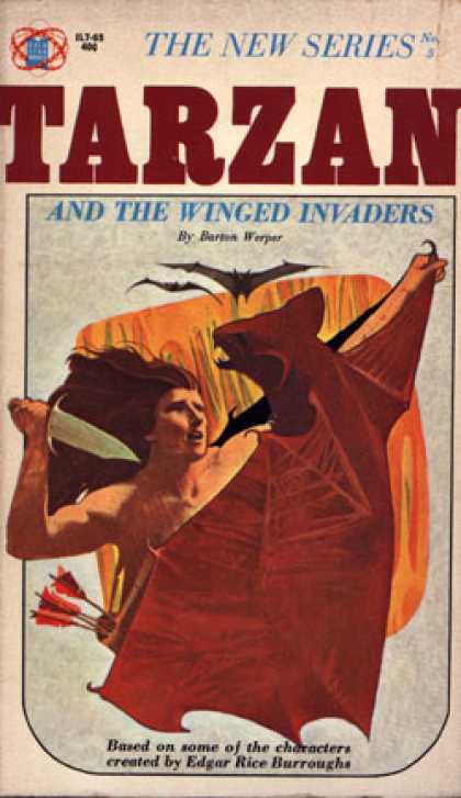Vintage Books - Tarzan and the Winged Invaders