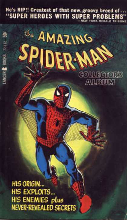 Vintage Books - Marvel Collector's Albums : The Amazing Spider-man and More