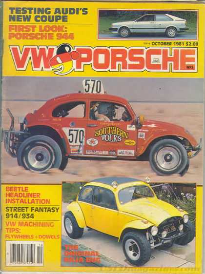 VW & Porsche - October 1981