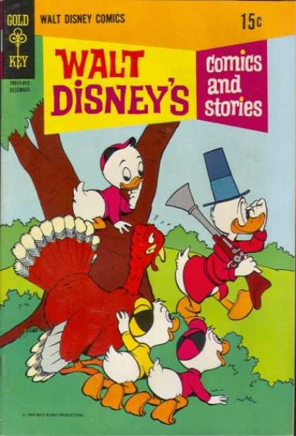 Walt Disney's Comics and Stories 351 - Turkey - Uncle Scrooge - Huey - Dewey - Louie