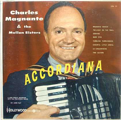 Weirdest Album Covers - Magnante, Charles & The Mullen Sisters (Accordiana)