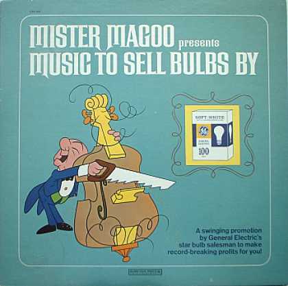 Weirdest Album Covers - Mister Magoo Presents Music To Sell Bulbs By