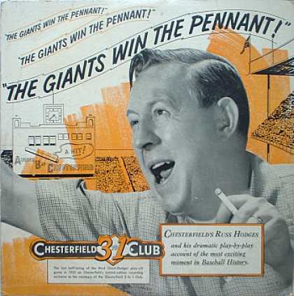 Weirdest Album Covers - Hodges, Russ (The Giants Win The Pennant)