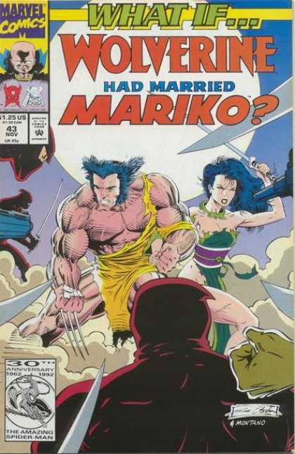 What If? 43 - Wolverine Had Married Mariko - Ninjas - Swords - Guns - Moon
