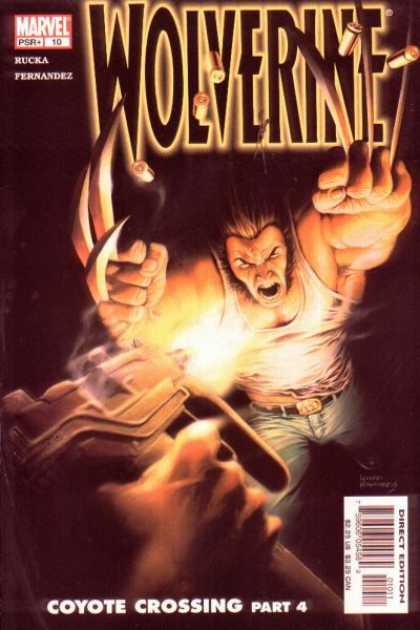 Wolverine (2003) 10 - Rucka Fernandez - Marvel - Mutant - Claws - Fighting