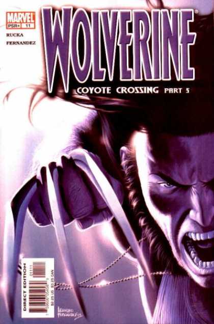Wolverine (2003) 11 - Coyote Crossing Part 5 - Rucka - Fernandez - Silver Necklace - Marvel