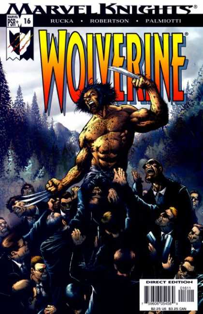 Wolverine (2003) 16 - Rucka - Robertson - Palmiotti - The Wolverine Against The G-men - Marvel Knights - Darick Robertson