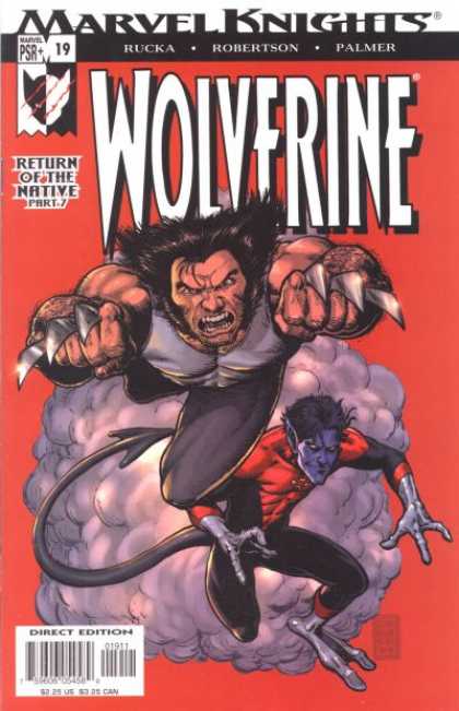 Wolverine (2003) 19 - Rucka - Robertson - Palmer - Return Of The Native - Nightcrawler - Darick Robertson