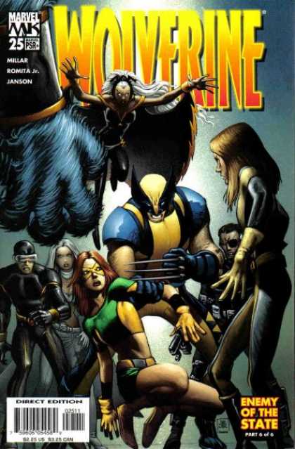 Wolverine (2003) 25 - X Men - Storm - Enemy Of The State - Cyclops - Phoenix - John Romita