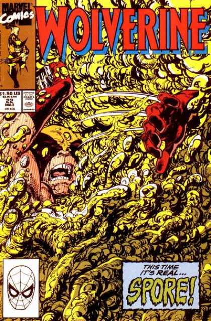 Wolverine 22 - Spores - Screaming - Running - Drowning - This Time Its Real - John Byrne