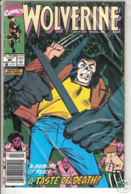Wolverine 26 - X-men - Blades - Memory Of Peace - A Taste Of Death - Claws - Klaus Janson