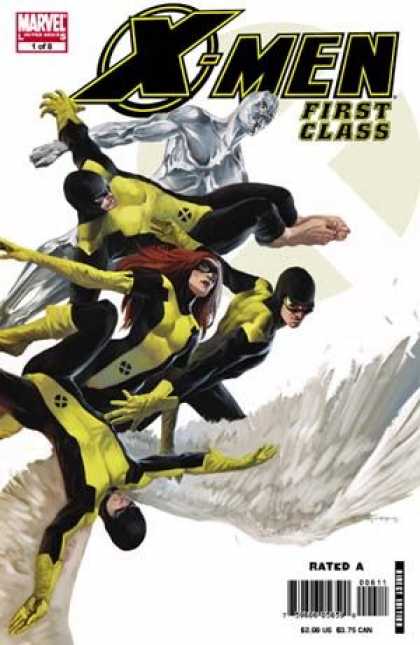 X-Men: First Class 1 - Beast - Iceman - Angel - Jean Gray - Cyclops - Marko Djurdjevic