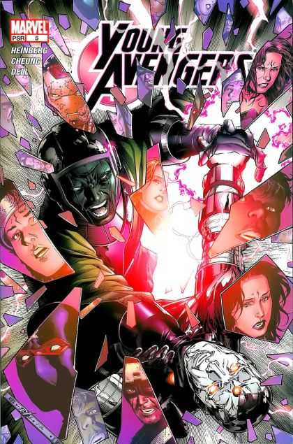 Young Avengers 5 - Shattered - Mirror - Green Skin - Girls - Helmet - Jim Cheung