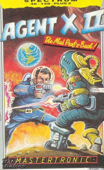 ZX Spectrum Games - Agent X II: The Mad Prof's Back!