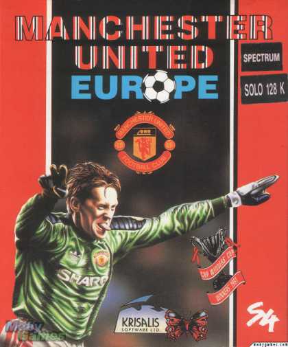 ZX Spectrum Games - Manchester United Europe