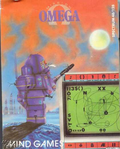ZX Spectrum Games - Mission Omega