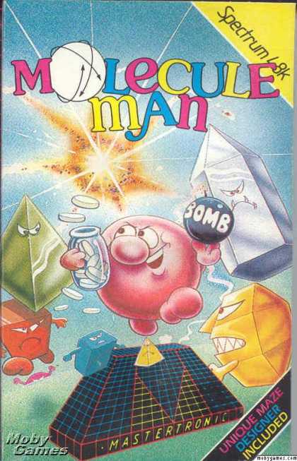 ZX Spectrum Games - Molecule Man