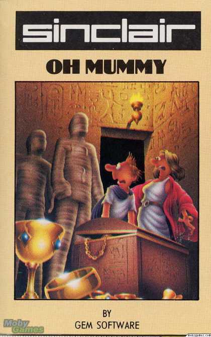 ZX Spectrum Games - Oh Mummy