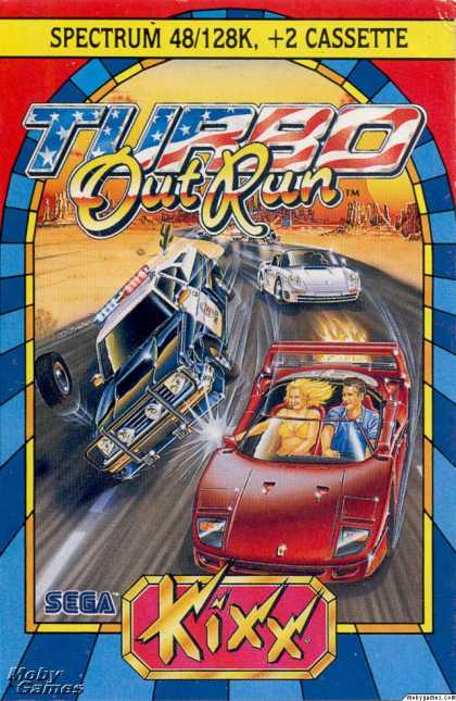 ZX Spectrum Games - Turbo Outrun