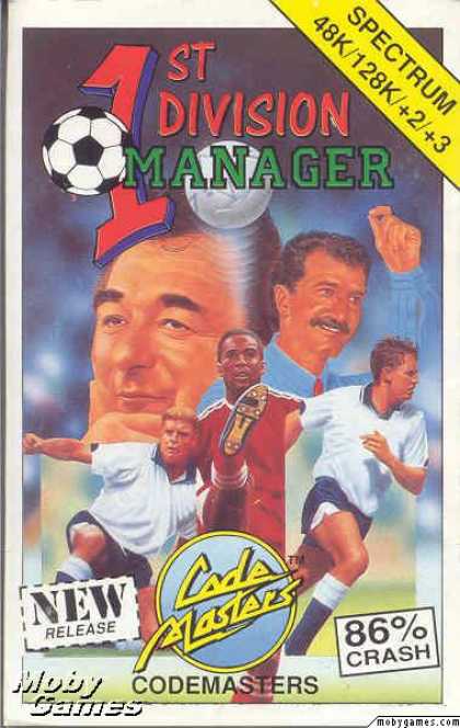 ZX Spectrum Games - 1st Division Manager