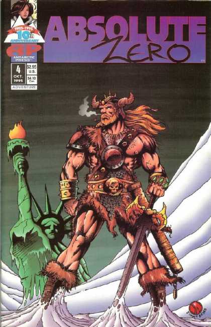 Absolute Zero 4 - Statue Of Liberty - Viking - Warrior - Ice - Barbarian