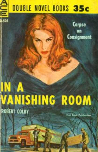 Ace Books - *signed* In a Vanishing Room / the Surfside Caper - Robert / Louis Trimble Colby