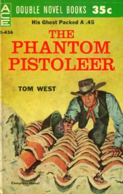 Ace Books - The Phantom Pistoleer and the Challenger - Giles A. Lutz
