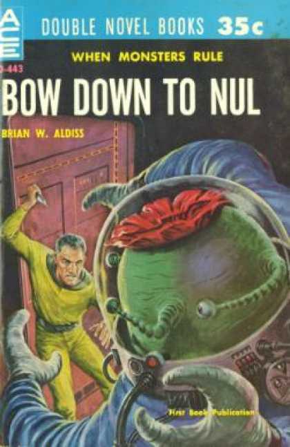 Ace Books - The Dark Destroyers / Bow Down To Nul - Manly Wade Wellman