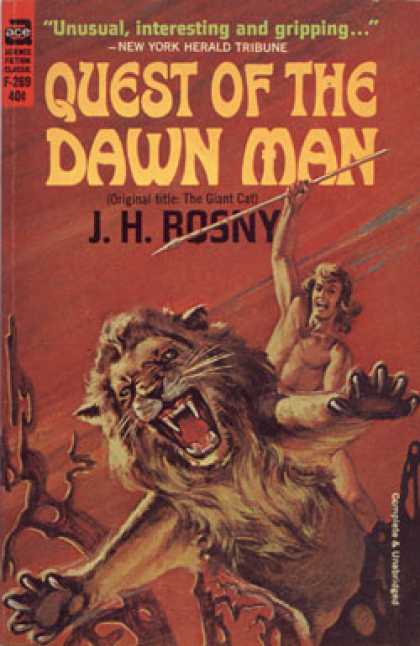 Ace Books - Quest of the Dawn Man - J.h. Rosny