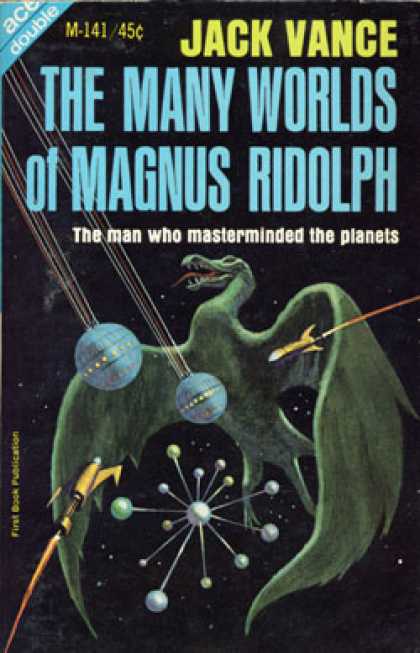 Ace Books - The Many World of Magnus Ridolph & the Brains of Earth