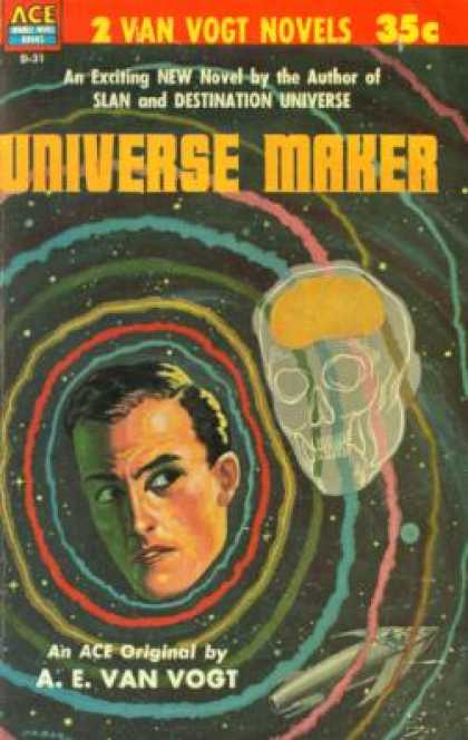 Ace Books - The World of Null-a / the Universe Maker - A. E Van Vogt