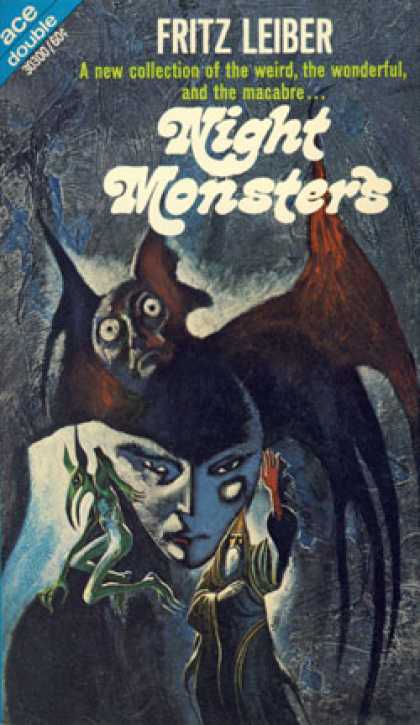 Ace Books - The Green Millennium / Night Monsters - Fritz Leiber