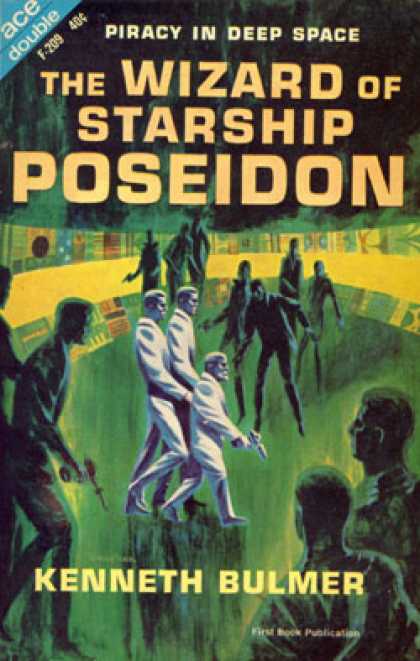 Ace Books - Wizard of Starship Poseidon & Let the Spacemen Beware! - Kenneth Bulmer