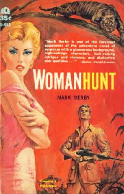 Ace Books - Womanhunt - Mark Derby