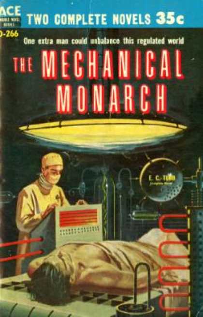 Ace Books - Mechanical Monarch / Twice Upon a Time - E. C. Tubb