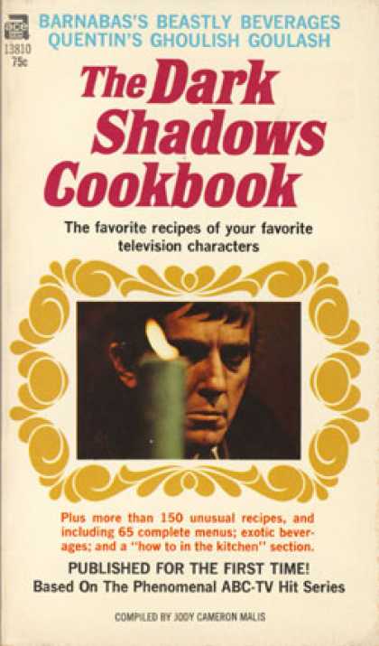 Ace Books - The Dark Shadows Cookbook - Jody Cameron Malis