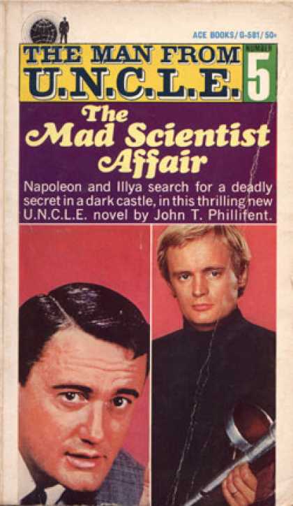 Ace Books - The Man From U.n.c.l.e. #5: The Mad Scientist Affair - John T. Phillifent