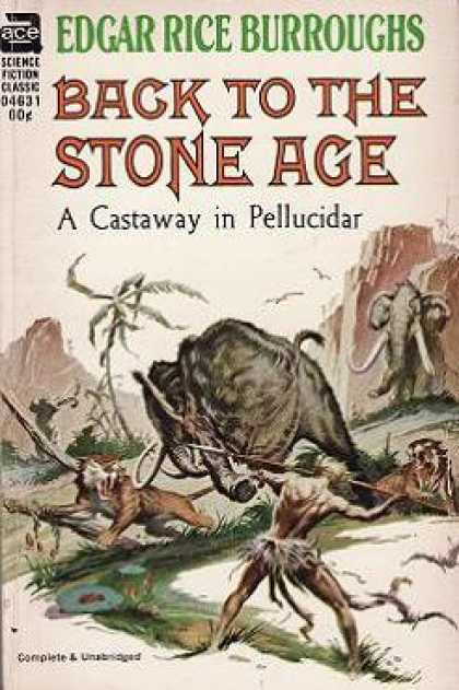 Ace Books - Back To the Stone Age (ace Sf Classic F-245) - Edgar Rice Burroughs