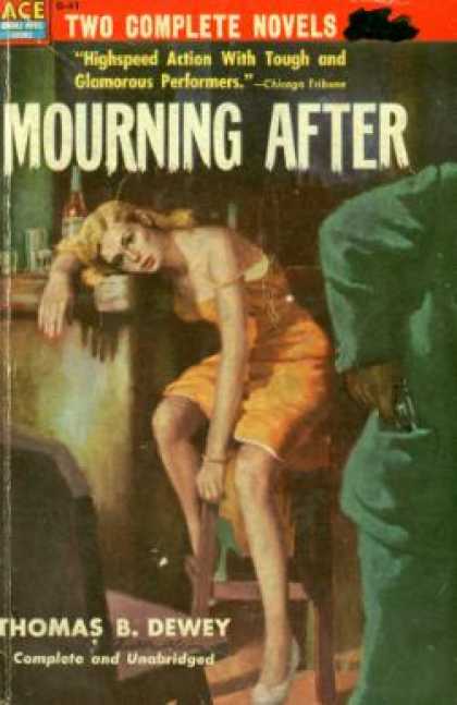 Ace Books - Death House Doll/ Mourning After - Day/ Dewey Thomas B. Keene