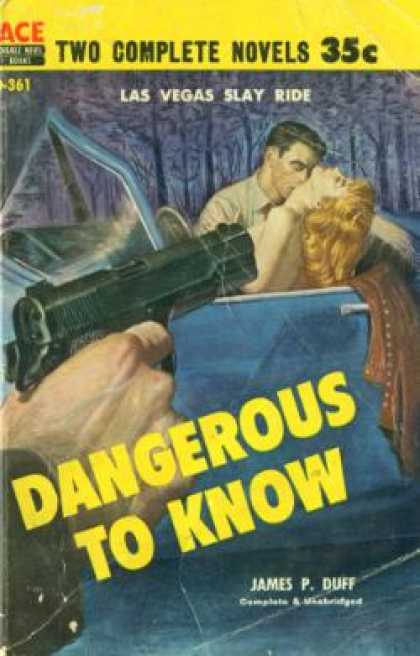 Ace Books - Dangerous To Know / Murder Mistress - James P. / Colby, Robert Duff