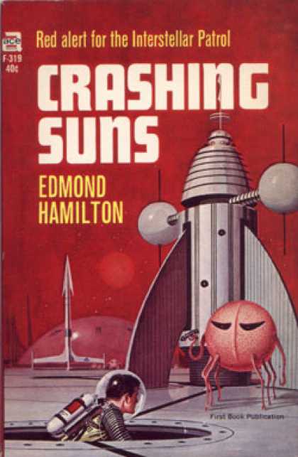 Ace Books - Crashing Suns - Edmond Hamilton