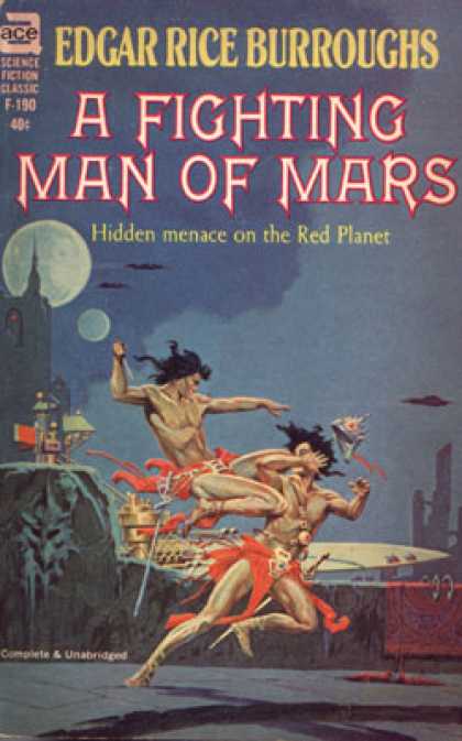 Ace Books - A Fighting Man of Mars - Edgar Rice Burroughs