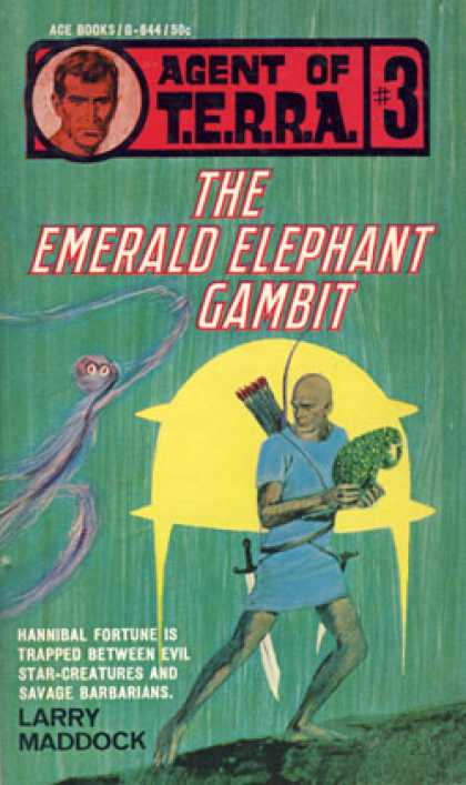 Ace Books - The Emerald Elephant Gambit, Agent of T.e.r.r.a. #3 - Larry Maddock