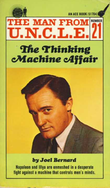 Ace Books - The Thinking Machine Affair: The Man From U.n.c.l.e. Number 21 - Joel Bernard
