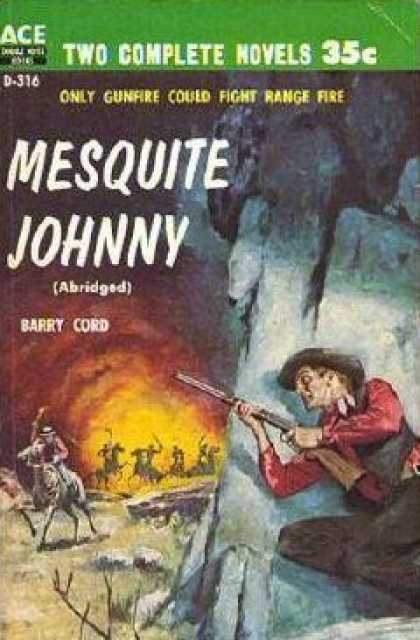 Ace Books - Mesquite Johnny / a Time for Guns - Barry Cord