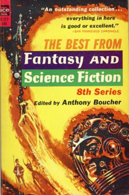 Ace Books - The Best From Fantasy and Science Fiction 1959