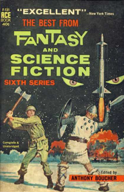 Ace Books - The Best From Fantasy and Science Fiction Sixth Series - Anthony Boucher