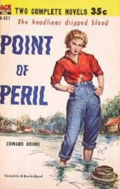 Ace Books - Point of Peril - Edward Ronns