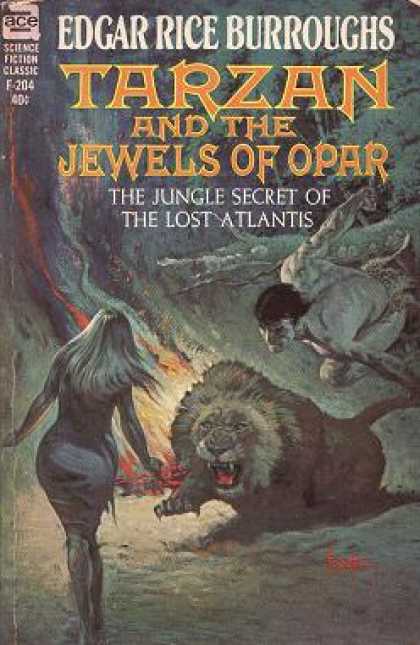 Ace Books - Tarzan and the Jewels of Opar