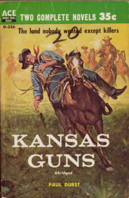 Ace Books - The Cactus Kid / Kansas Guns - Tom West